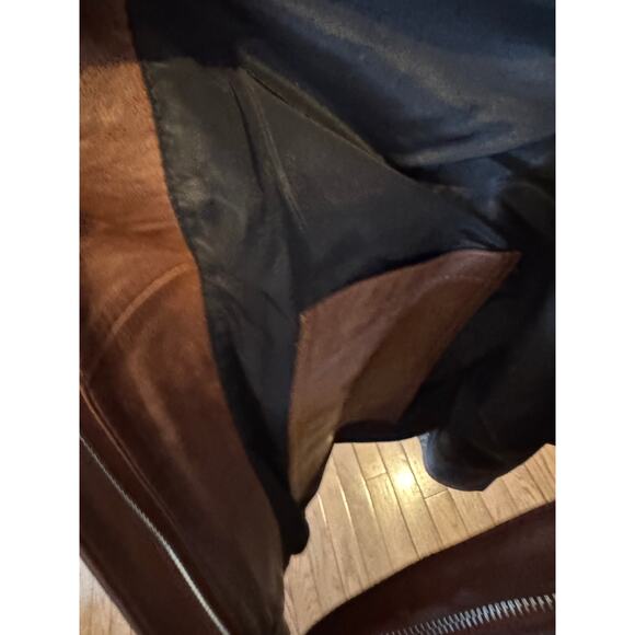 Decrum Women’s Acerra Real Leather Jacket – Cognac – Size XL – NWT - Picture 9 of 11